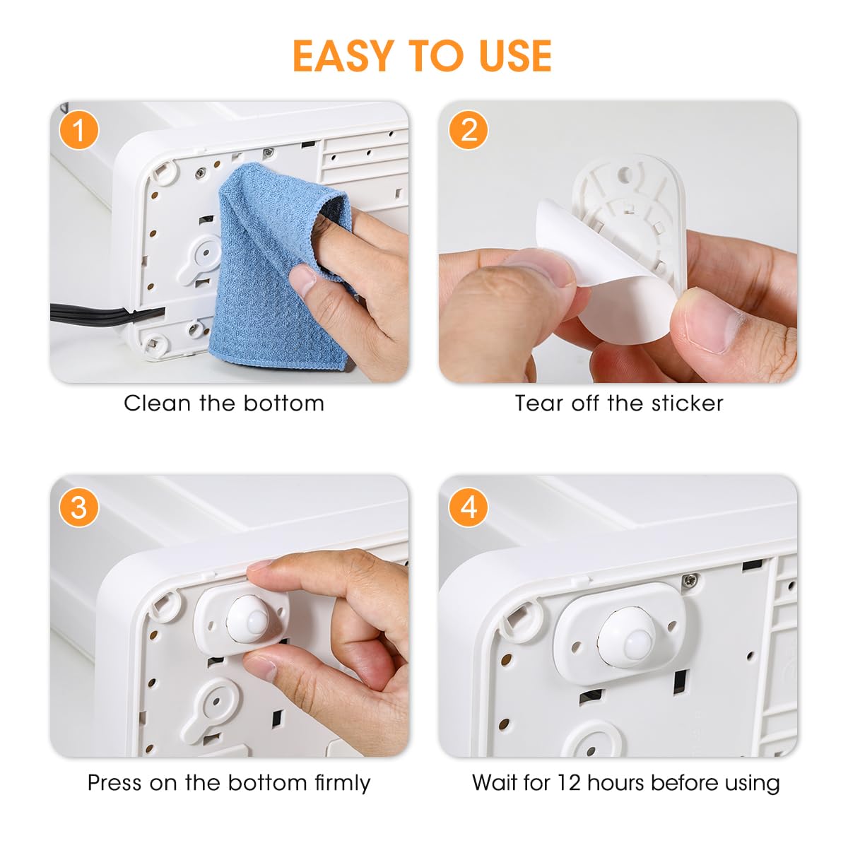 Aieve Self Adhesive Caster Wheels, 8 Pack Appliance Rollers for Kitchen Appliances, Small Appliance Wheels, Mini Swivel Wheels for Countertop