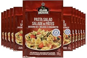 Club House, Dry Sauce/Seasoning/Marinade Mix, Pasta Salad, 28g, Case Pack 12 Count
