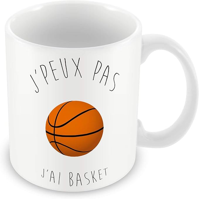 Mug J'Peux Pas J'ai Basket