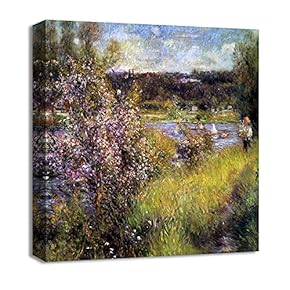 signwin Canvas Wall Art Women in a Garden...