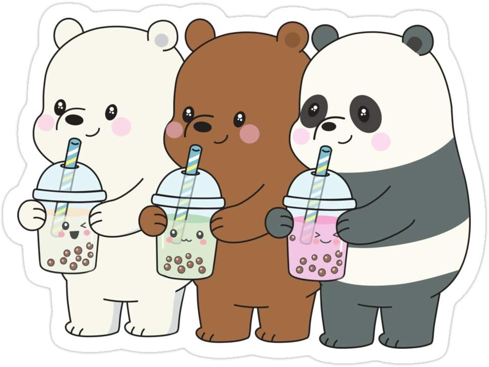 Andrews Mall We Bare Bears Stickers 