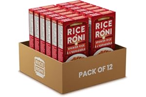 Rice-A-Roni Spanish Rice & Vermicelli Mix with Spanish Seasonings, Multi-Pack, 213g (Pack of 12)