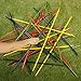 Jumbo Pick Up Sticks Classic Wooden Game, Outdoor or Indoor Fun Strategy and Coordination Game for Adults and Kids by Hey! Play! Multicolor, 32 X 3 X 5