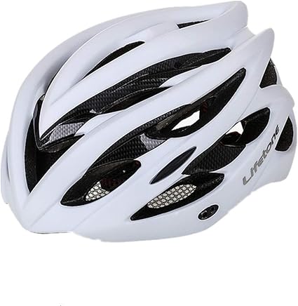 Amazon Co Jp 自転車用具 統合成形マウンテンバイクヘルメット自転車機器男性と女性の安全サイクリングヘルメット自転車ヘルメット 自転車アクセサリー 色 白 サイズ Free Size ホーム キッチン