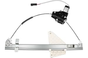 FINDAUTO Power Window Regulator Rear Left Driver Side with Motor fits 2001-2004 for Jeep Grand for Cherokee 55363285AA 55363285AB 55363285AC 55363285AD 741-374