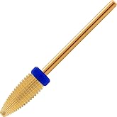 MIRACLE Nail Bits - 3/32" Typhoon Two Way Rotate Nail Drill Bits for Manicure, Pedicure, Cuticle, and Gel Polishing (Medium)