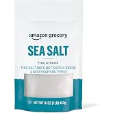 Amazon Grocery, Sea Salt, Fine Ground, 16 Oz