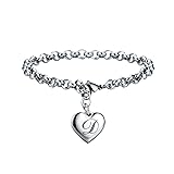SANNYRA Charms Bracelets for Women | Heart Charm