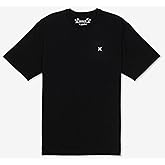Hurley Mens Short Sleeve Icon Logo Core T-Shirt, Regular Fit Crewneck Tee