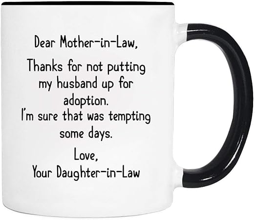 dear husband mug