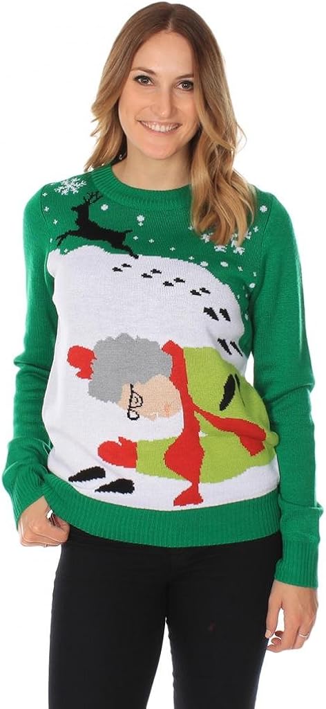 grandma got run over by a reindeer sweatshirt