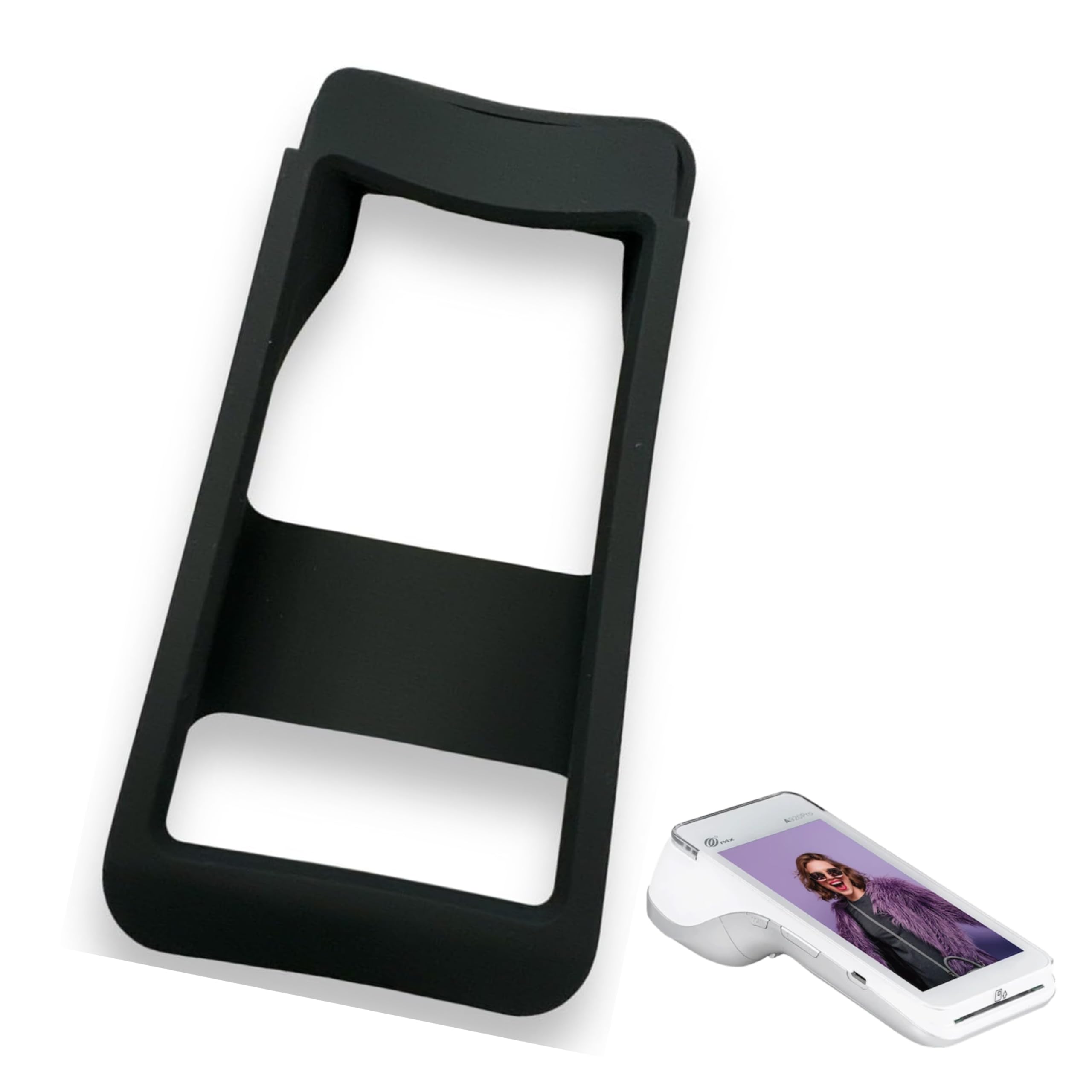 Ventalia Silicone Anti-Fall Protective Cover for Payment Terminal TPE PAX A920 PRO - Not Suitable for PAX A920 (Standard)