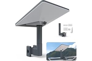 Koroao Starlink Mini Mount, RV Ladder Mount for Starlink Mini, Aluminum Alloy Starlink Kit with Installation Range 0.8-1.97” Pipe Adapter for RV/Ladder/Pole/Rack/Roof Starlink Mini Accessories