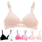 Alyce Ives Intimates Girls, Teens & Petite Women Lightly Padded A Cup Bra-6 Pack