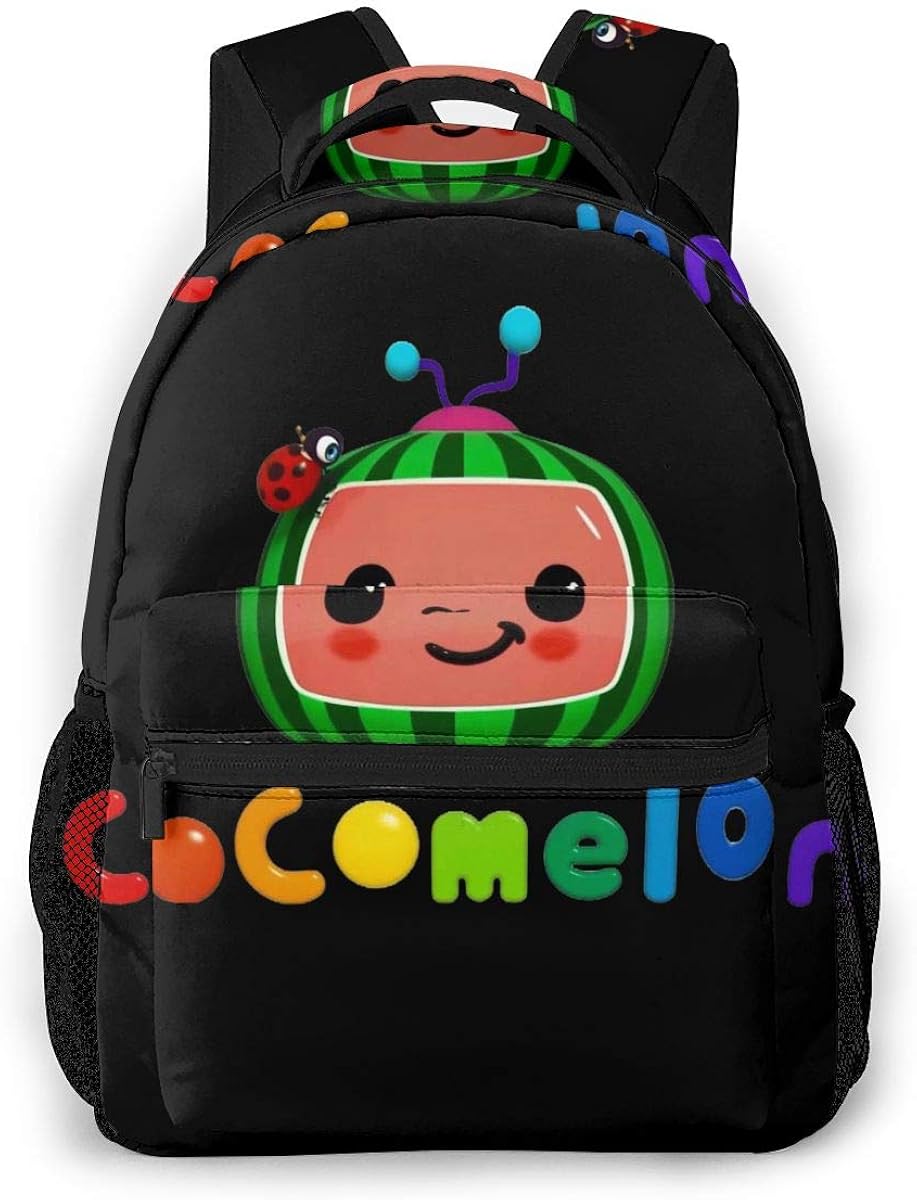 Casual Style Lightweight Canvas Backpack School Bag Travel