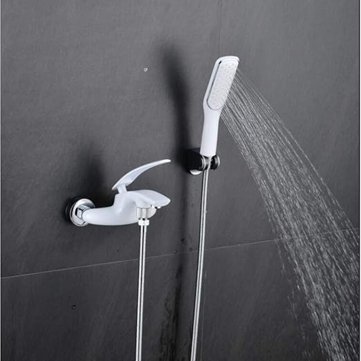 Dfrqjhqgh Wall Mounted Bathroom Crane Black White Green Orange