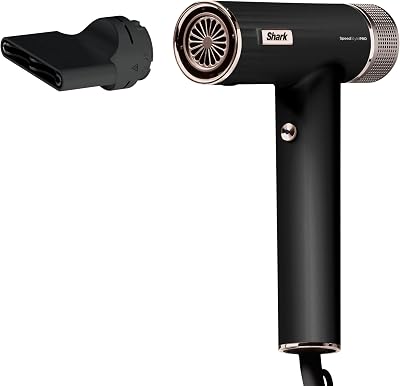 Shark SpeedStyle Pro Hair Dryer Turbo Concentrator Scalp Shield Black HD701UK