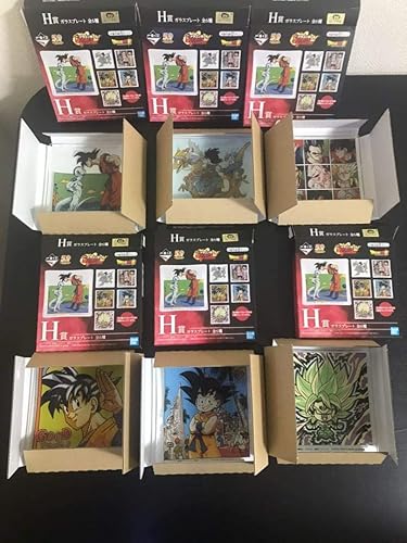 Amazon Co Jp ドラゴンボール 一番くじ ガラスプレート フルコンプセット 2 ホビー 通販