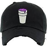 ALLNTRENDS Adult Dad Hat Codeine Cap Cool Vintage Dad Hat Embroidered