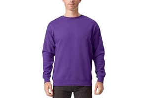 TUVEKE Men's Sweatshirts Soft Long Sleeve Crewneck Sweatshirt Fleece Sweat Shirt Pullover Sweater S-3XL
