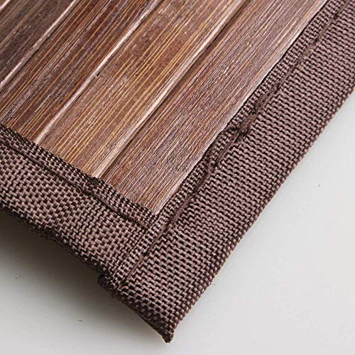 iDesign Formbu Bamboo Floor Mat NonSkid, WaterResistant Runner Rug
