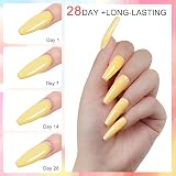 Honey Joy Neon Dip Powder Set 6 Colors Pink Yellow Purple Green Blue No Lamp view 5