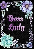 Boss Lady: Calendar Schedule Organizer, Weekly Monthly Planner 2018: 2018 Planner with Inspirational Quotes, Planner 2018 Academic Year, 2018 Monthly Weekly Planner, Organizer 2018 by