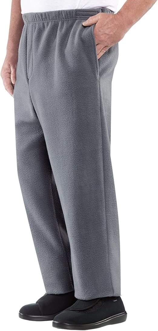 Silverts Disabled Elderly Needs Arthritis Side Open Polar Fleece Pant