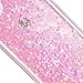 iPhone 6/6s Plus Case, Maxdara iPhone 6/6s Plus Hard Case Flowing Liquid Floating Luxury Bling Glitter Sparkle Case Cover Fashion Creative Design iPhone 6/6s Plus 5.5 inch Case (Pink)