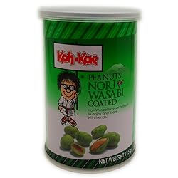 Koh-kae Snack Peanut Nori Wasabi Flavour Coated 115