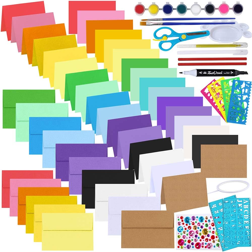 48 Sets 18 Colors A9 Invitation Envelopes Self Seal with