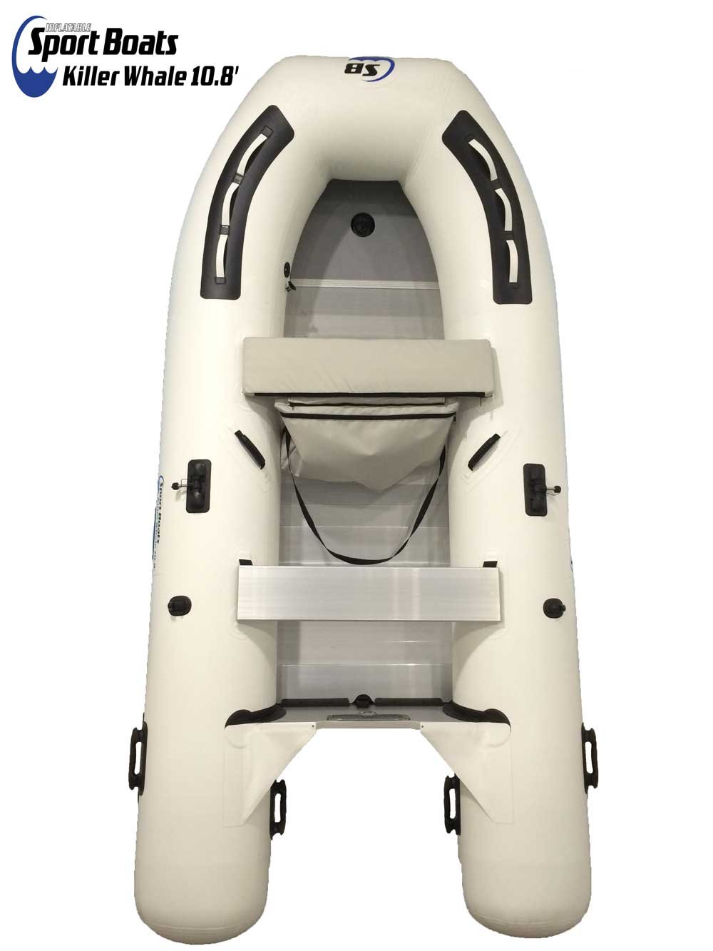 Inflatable Sport Boats Killer Whale 10.8' Model 330 Aluminum Floor