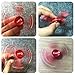 EZOON Fidget Spinner Metal Finger Toys Aluminum Hand Spinner Replaceable Bearing CPSC Certified EDC ADHD Focus Toy Kids Adults (RED-1)