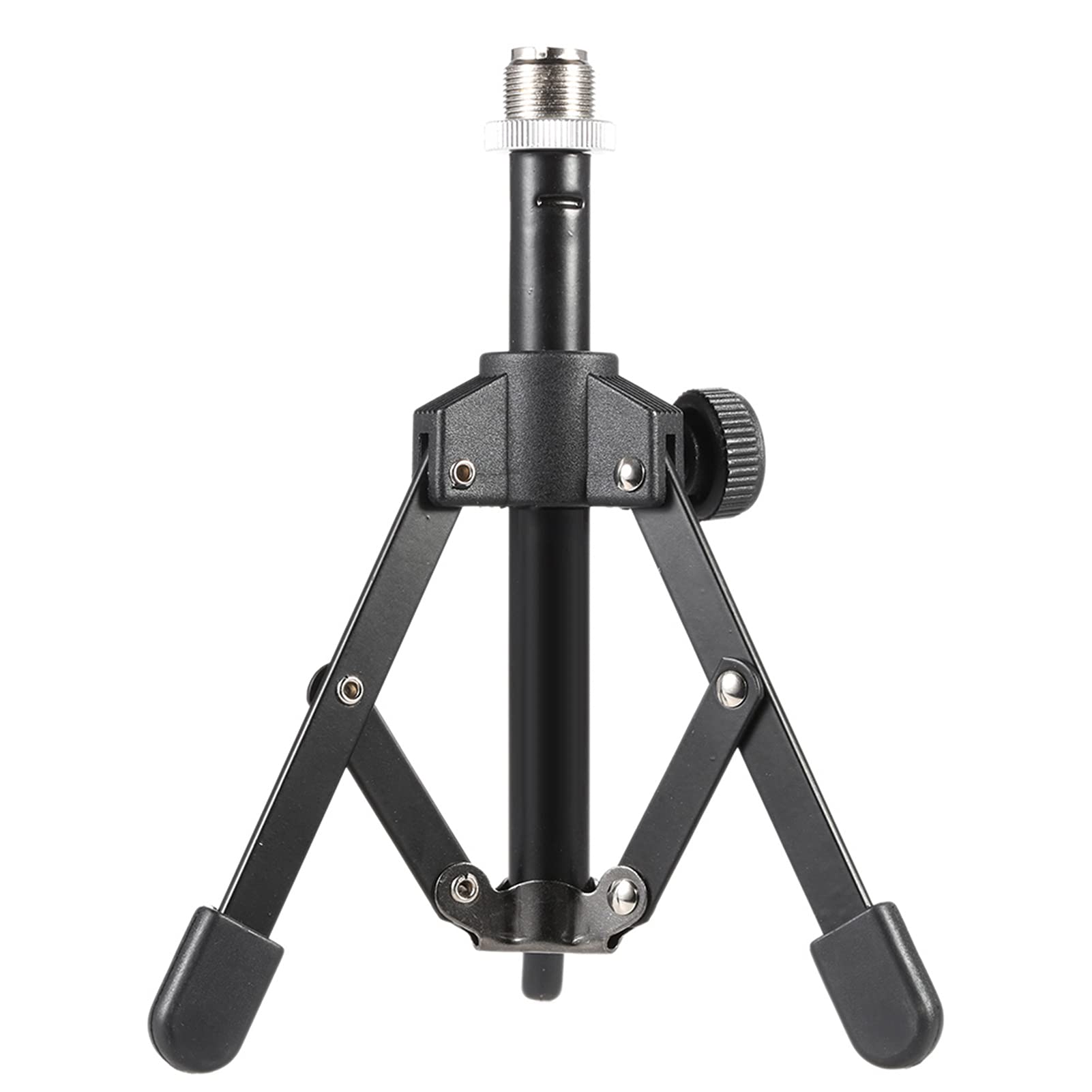 Btuty MS-12 Microphone Stand Desktop Tabletop Tripod Mic Holder Foldable
