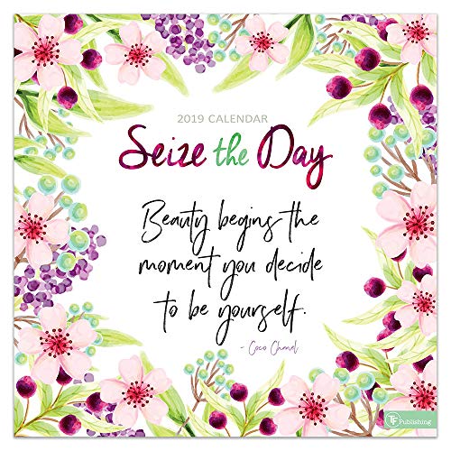 [BEST] 2019 Seize the Day Wall Calendar<br />RAR