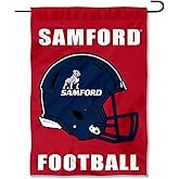 Samford Bulldogs Football Helmet Garden Yard Flag