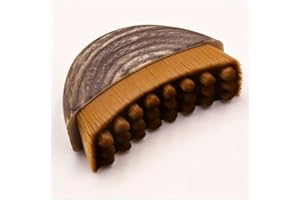 Lymph Contour Facial Brush | Dry Facial Brush for Lymph Drainage Massage, Jaw and Jawline Shaping with Ergonomic Design, Prec
