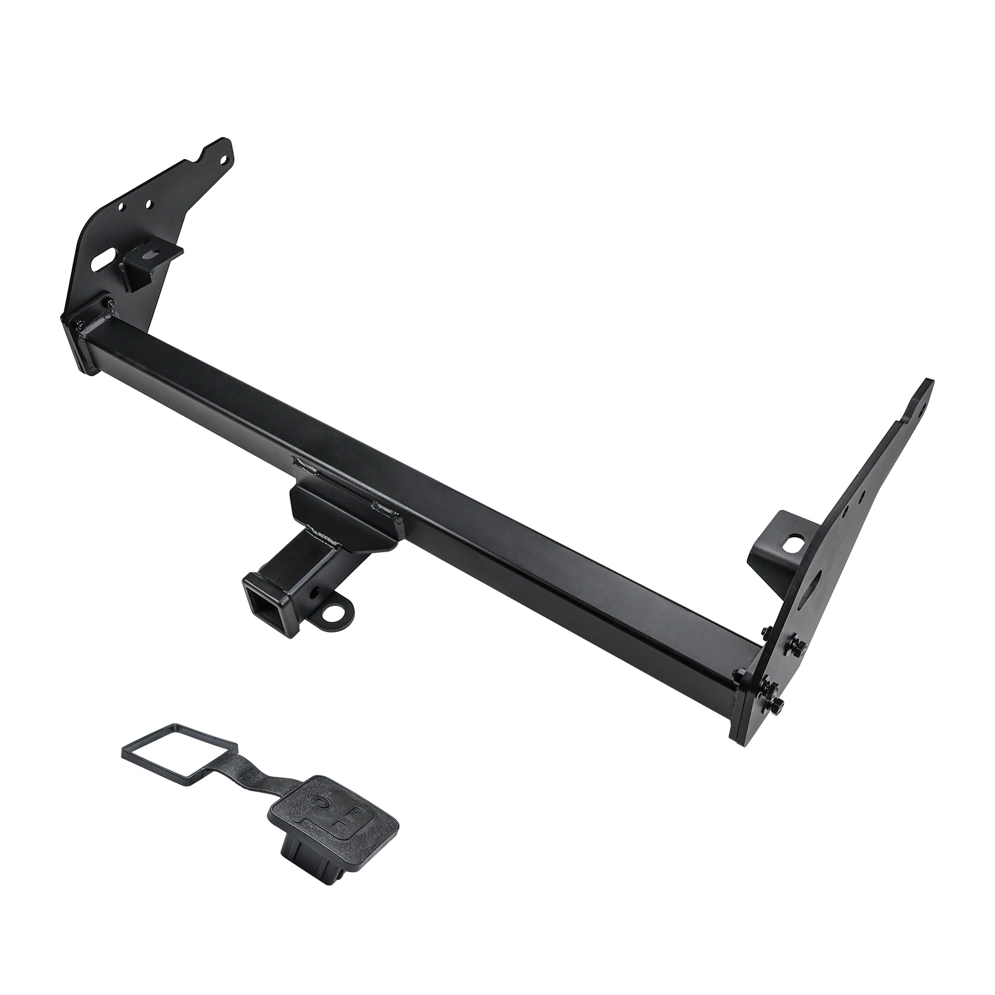Photo 1 of Autekcomma Class 3 Trailer Hitch, Tow Hitch 2-Inch Receiver, Compatible with Toyota Tacoma 1995-2004, Multi-Fit Hitch to Receive Ball Mount, Cargo Carrier, Bike Rack. Tow Hook Black Matte. 13013