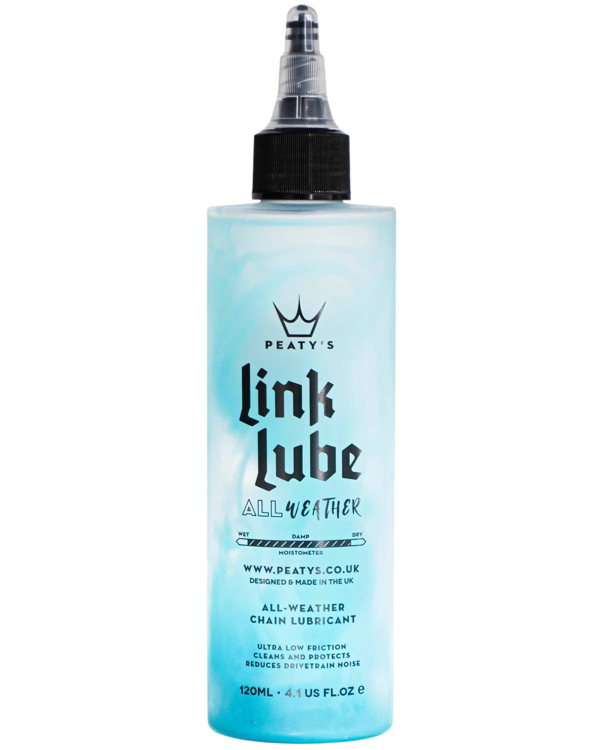 Peaty's LinkLube All-Weather Bike Chain Lube - Bike Chain Oil, Bespoke Blend of Wax and Bicycle Oil for Smooth Drivetrain, Cassette & Gears, Cycle Lubricant for MTB, Road & E-Bikes, 60ml