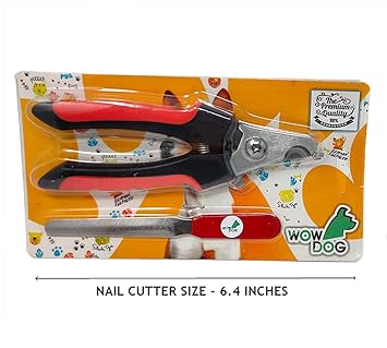 Wowdog Dog Nail Cutter with Clipper, Multicolor (Large)