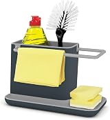 Joseph Joseph Caddy Kitchen Sink Organiser with Sponge Holder Grey view 4