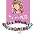ZZLTAWS Taylo Birthday Gifts Bracelets, Taylo. Merch, Taylo. Bracelet and Birthday Card are the Best Birthday Gifts for Women, wife, Daughter, Granddaughter, Bestie, Sister