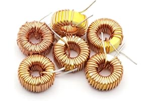 V TELESKY 10PCS lm2596 Ring Inductor 33UH 47UH 56UH 100UH 470UH 3A 6A Winding Coil Magnetic Ring (Inductors 47UH 3A)