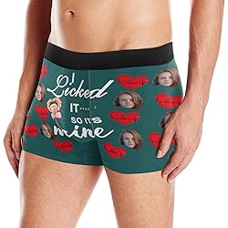 Custom Boxer Briefs, Personalized Funny Face
