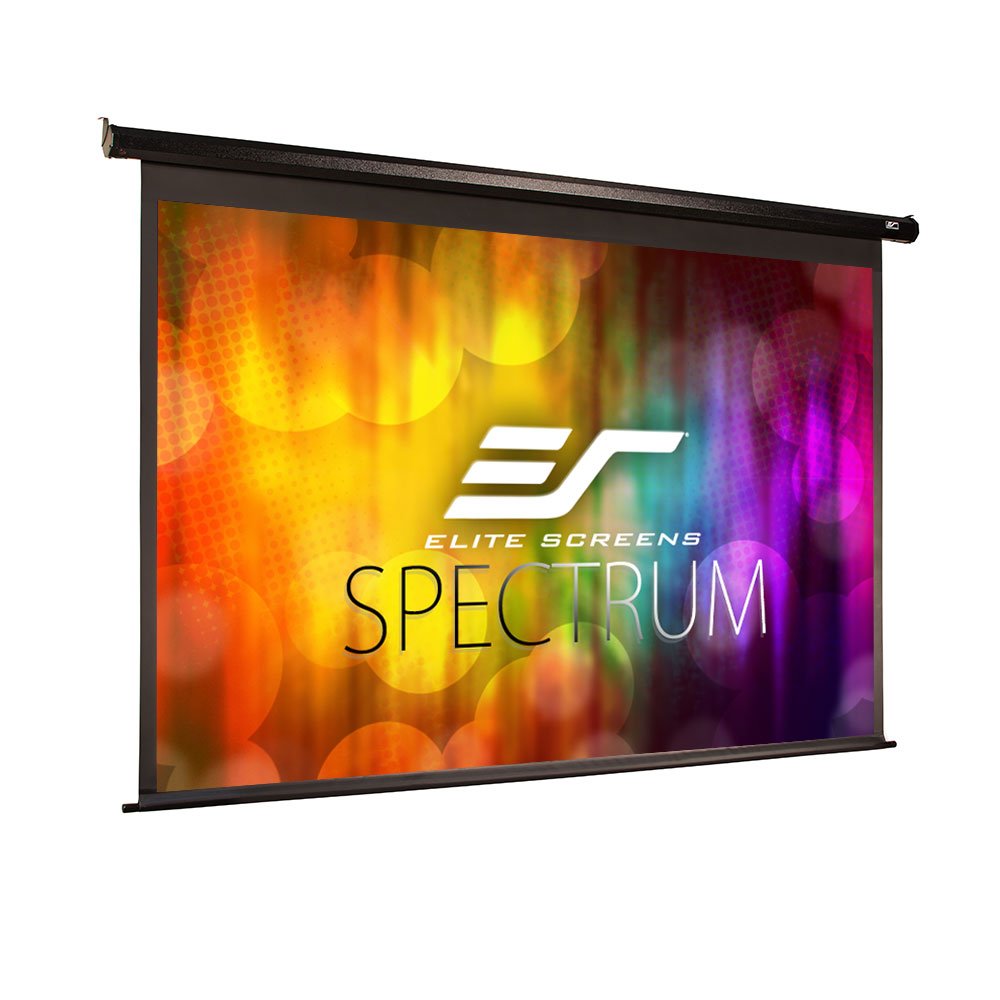 142" Electric Motorized Drop Down Projector Projection Screen w/ IR