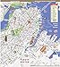 StreetSmart Boston Map by VanDam -- Laminated pocket size Center City Street Map to Boston & Cambridge, MA with all attractions, sights, museums, hotels, universities, shopping plus 