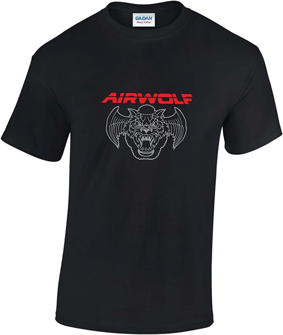 RinsedVintage Airwolf T-Shirt