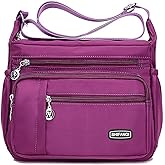 SHIFANQI Crossbody Bag for Women,Multi Pockets Cross Body Purses for Women, Ladies Shoulder Bag, Travel Purses and Handbags
