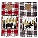 Kay Dee Kitchen Terry Towels 2pc Set Cabin Moose Bear Mountain Life Value Set
