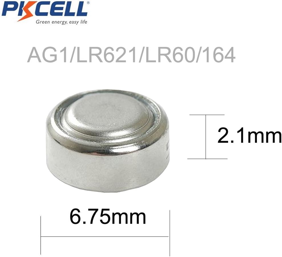 30PCS Ag1 Watch Batteries, PKCELL SR621SW AG1 364 363 LR621 1.5V Button Cell Watch Batteries - Image 5